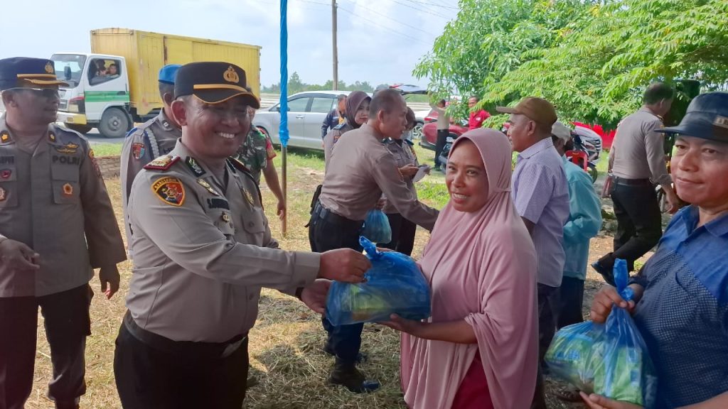 Bakti Sosial dalam Rangka HUT Bayangkara ke 78 Menuju Indonesia Emas