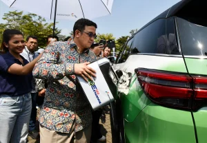 Sinergi Pertamina dan Toyota Uji Coba Bioetanol 100% di GIIAS 2024