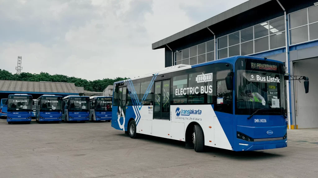 90 Unit Bus Listrik DAMRI Segera Meluncur, Wujud Dukungan pada Target Karbon Netral Prabowo