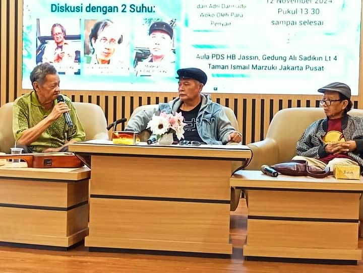 Sastra Reboan, Berguru Pada Suhu : “Melihat Proses Kreatif Menulis Novel dan Puisi”