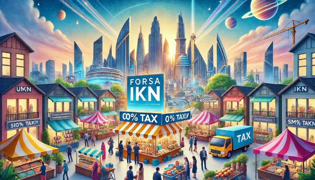 Insentif Pajak 0% untuk UMKM di IKN: Langkah Strategis Dorong Ekonomi Lokal dan Berkelanjutan