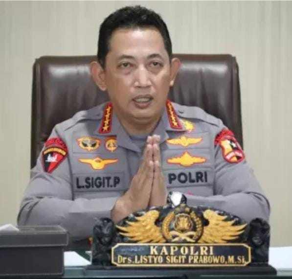 Kapolri Jendral Pol Listyo Sigit Prabowo Mutasi 7 Pejabat Polda NTT dan Empat Kapolres