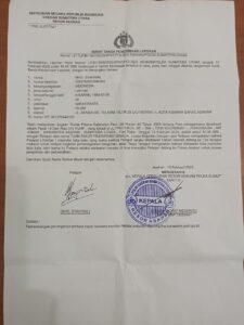 Wartawan Mhd Syahrial Laporkan Penghinaan Profesi ke Polres Asahan