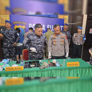 Sinergi TNI AL dan Polres Nias Berhasil Tangkap Bandar dan Pelaku Transaksi Narkoba di Nias