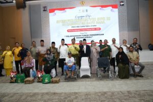 Komisi VIII DPR Serahkan Bantuan Sosial Kementerian Sosial untuk Sumatera Utara dan Kabupaten Batu Bara