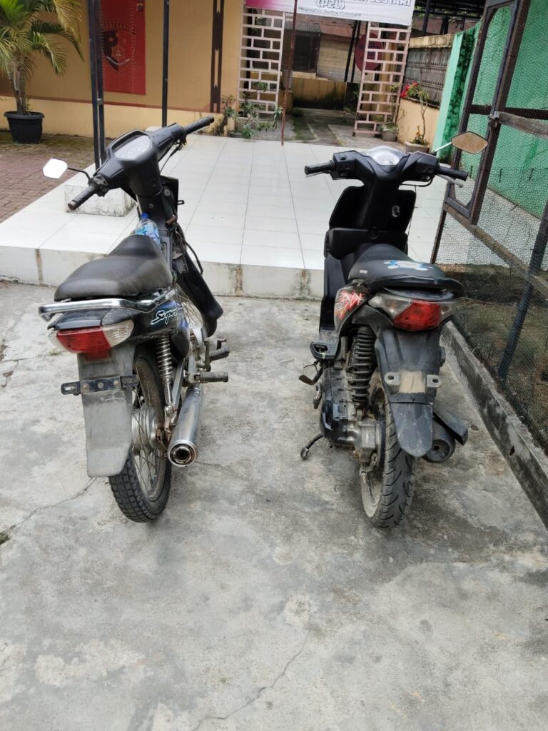 Polsek Perbaungan Tangkap Dua Pencuri Sepeda Motor Saat Patroli