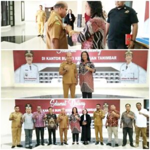 Wakil Bupati Kepulauan Tanimbar Lantik Penjabat Kepala Desa Lermatang