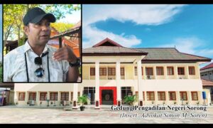 Sidang Mediasi atas “Gugatan Abunawas” Paulus George Hung di PN Sorong Gagal, Kini Masuk Sidang Pokok Perkara