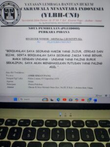 Penasihat Hukum Soroti Gudang Polres Asahan, Minta Terdakwa Amir Simatupang Dibebaskan