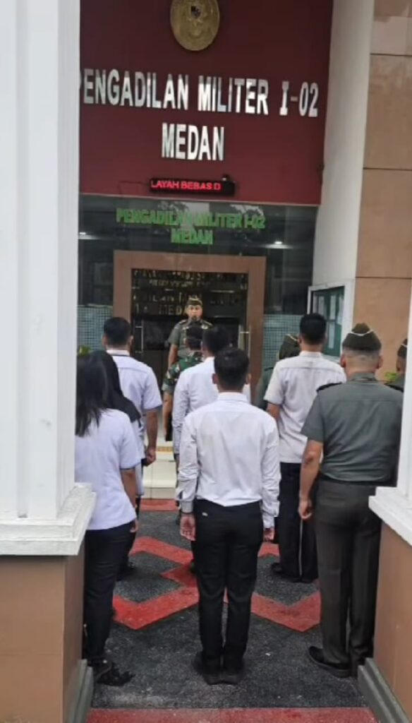 PN Militer I-02 Medan Vonis 1 Tahun Penjara Terhadap Dua Anggota TNI yang Terlibat Perdagangan Sisik Trenggiling di Asahan