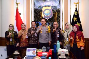 UNJA dan Polda Jambi Jalin Sinergi, Rektor Prof. Helmi Sambangi Kapolda Irjen Krisno