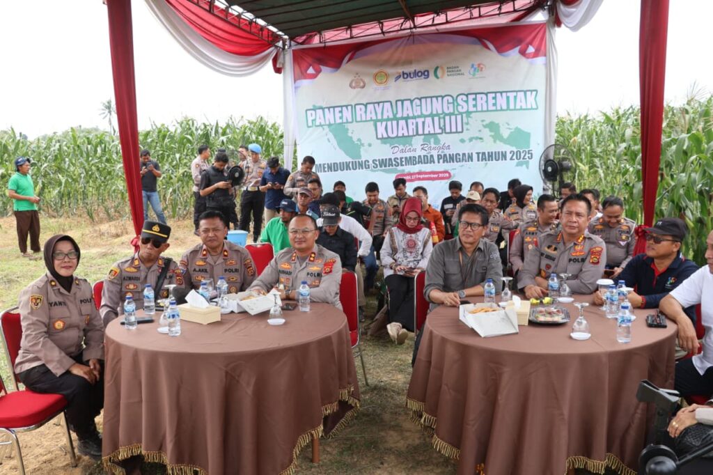 Polresta Jambi Gelar Panen Raya Jagung Serentak, Dukung Program Nasional Swasembada Pangan 2025