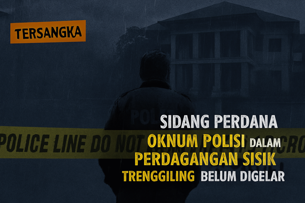 Sidang Perdana Oknum Polisi dalam Kasus Perdagangan Sisik Trenggiling Belum Digelar di PN Kisaran
