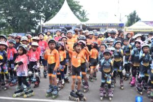 Wali Kota Maulana Buka Kejuaraan Sepatu Roda Piala Wali Kota Jambi