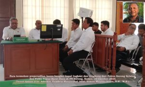 Polres Sorong Selatan dan Polda Papua Barat Daya Digugat Praperadilan atas Dugaan Tindakan Sewenang-wenang terhadap Masyarakat Adat