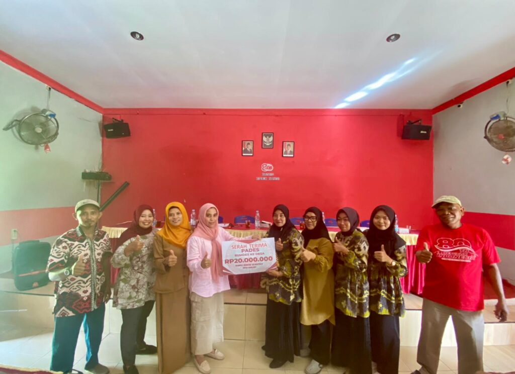 Musdes Perubahan APBDes Banjar 2025: BUMDes Serahkan Rp20 Juta Pendapatan dari Sumur Bor