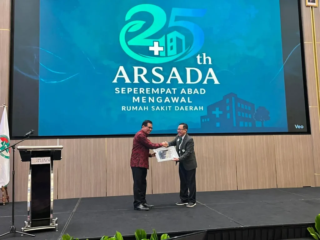 HUT ke-25 ARSADA: Restuardy Daud Tekankan Pentingnya Tata Kelola dan SDM Kesehatan