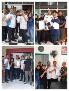 DPC PPWI Majalengka Serahkan Berkas Legalitas ke Sejumlah Lembaga Strategis