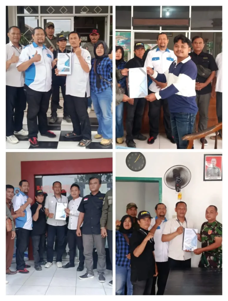DPC PPWI Majalengka Serahkan Berkas Legalitas ke Sejumlah Lembaga Strategis