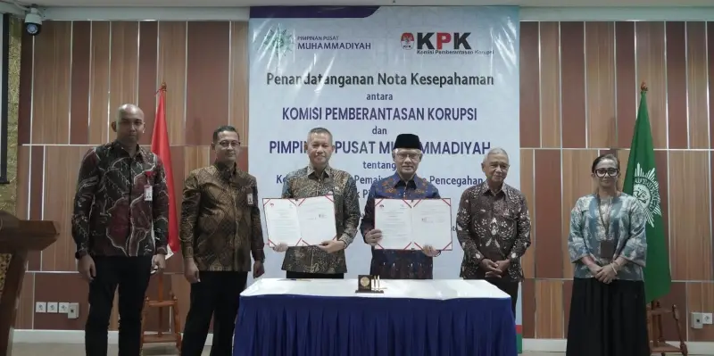 PP Muhammadiyah–KPK Teken MoU Antikorupsi, UMC Siap Perkuat Pendidikan Integritas