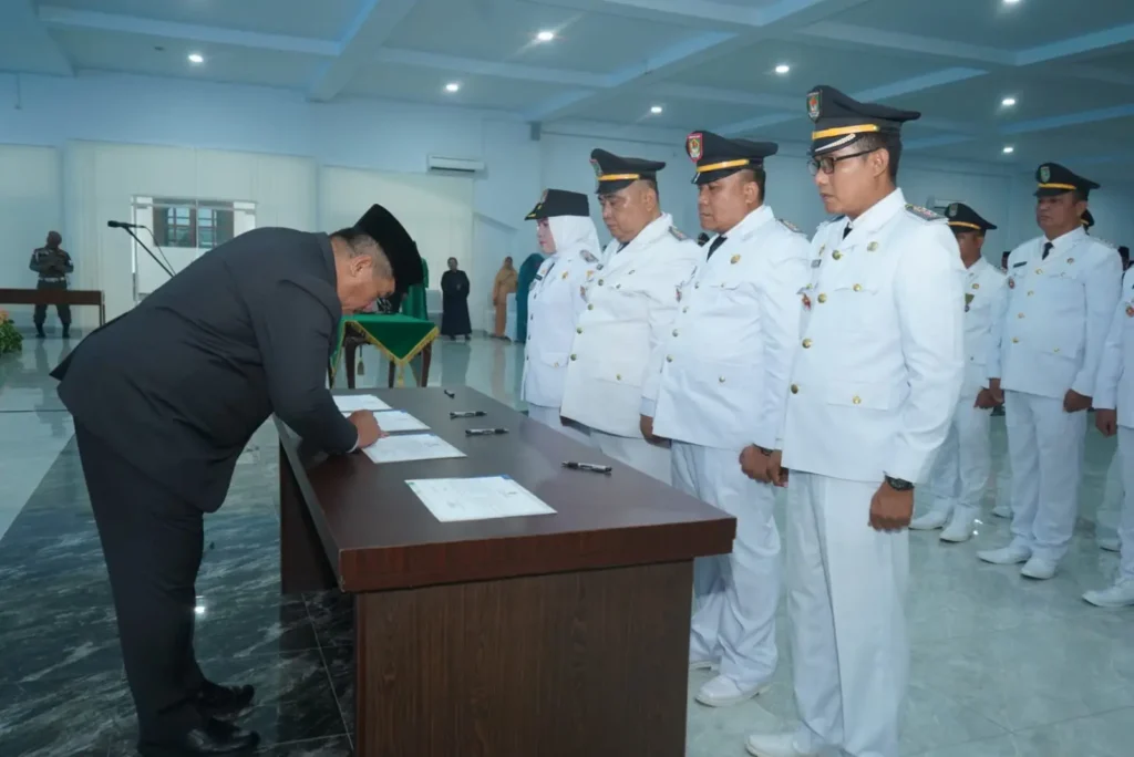 Pemkab Asahan Lantik Pejabat Administrator dan Pengawas, Dorong Profesionalisme dan Pelayanan Publik