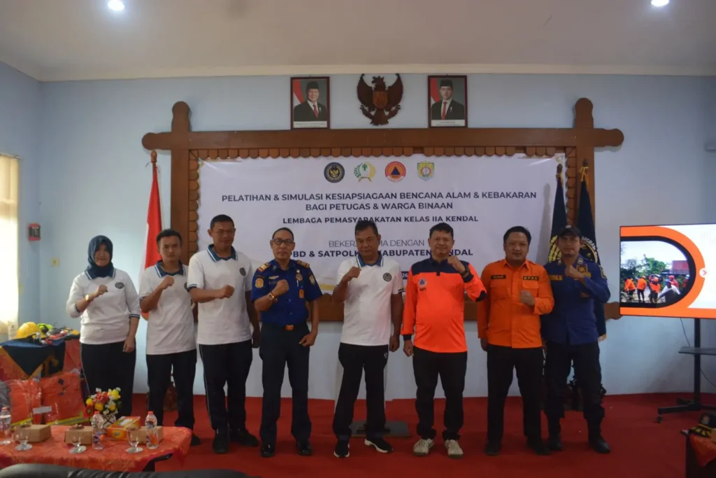 Hadapi Potensi Bencana, Lapas Kendal Perkuat Sistem Kesiapsiagaan