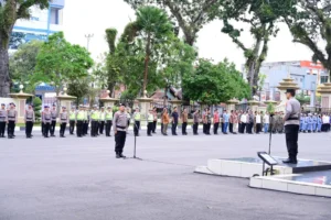 Kapolda Jambi Pimpin Apel Siaga Ramadhan 1447 H, Tegaskan Pengamanan dan Stabilitas Harga Pangan