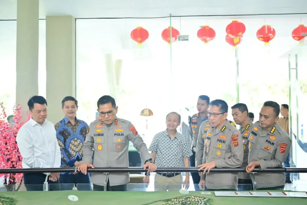 Kapolda Jambi Tinjau Lokasi Gerai Samsat Polres Muaro Jambi di Kawasan CRC