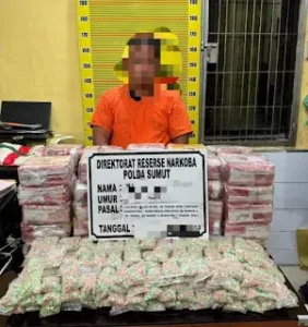 Polda Sumut Gagalkan Penyelundupan 50 Kg Sabu dan 20.000 Ekstasi di Jalur Rawan Asahan
