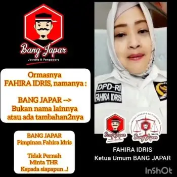Fahira Idris Tegaskan, “Bang Japar Indonesia” bukan Organisasi yang Dipimpinnya