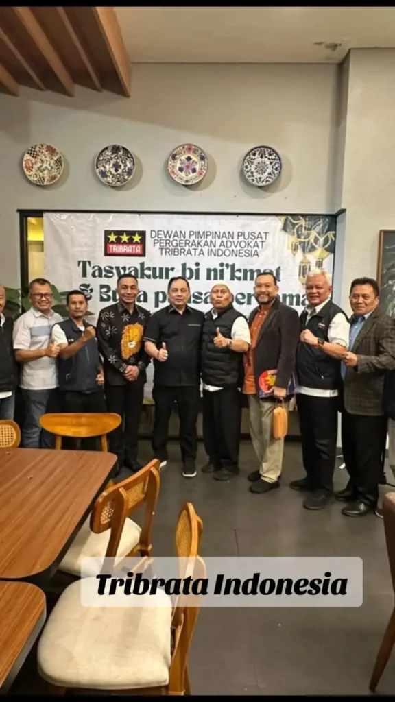 DPP Pergerakan Advokat Tribrata Indonesia Gelar Syukuran dan Buka Puasa Bersama di Jakarta