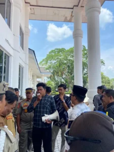 Mahasiswa dan Rakyat Asahan Desak Bupati Copot Kades Sei Kepayang Tengah, Soroti Dugaan Korupsi Dana Desa
