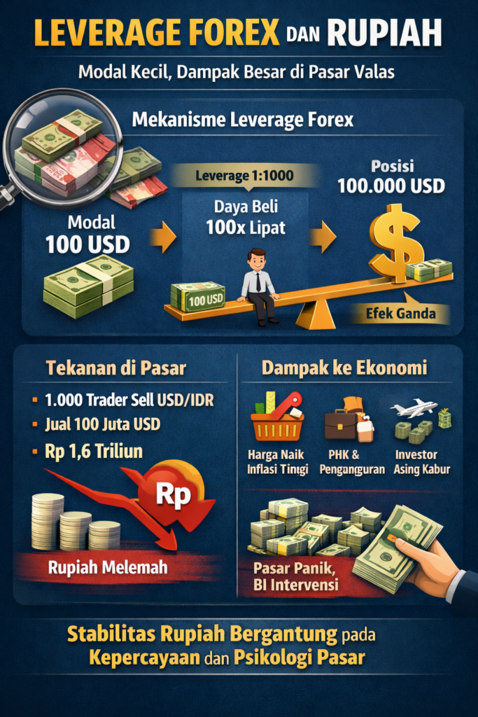 Forex, Leverage, dan Rupiah: Investigasi Risiko di Balik Modal Kecil