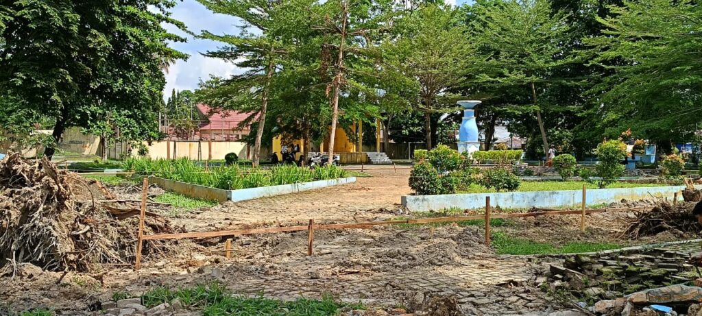 Warga Soroti Pembangunan KDMP di Taman Mahoni Kisaran
