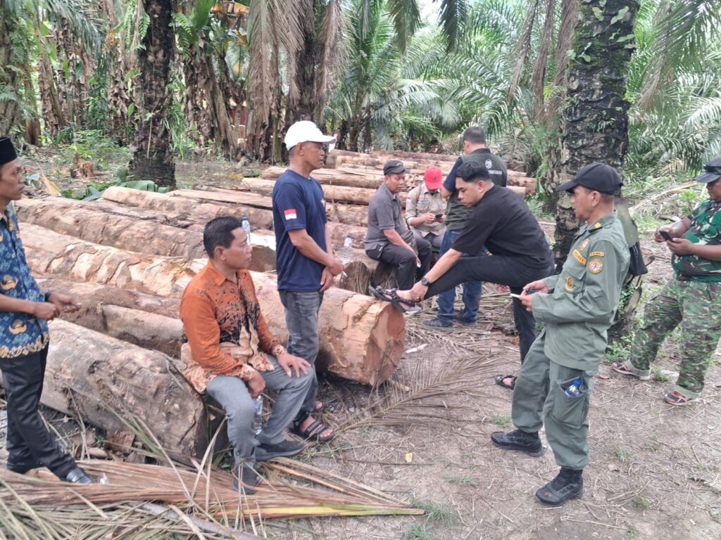 DPRD Asahan Sidak Temuan Kayu Diduga Tanpa Dokumen