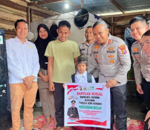 Kapolres Asahan dan Pemuda ICMI Gelar Bakti Sosial Sambut Hari Bhayangkara ke-80