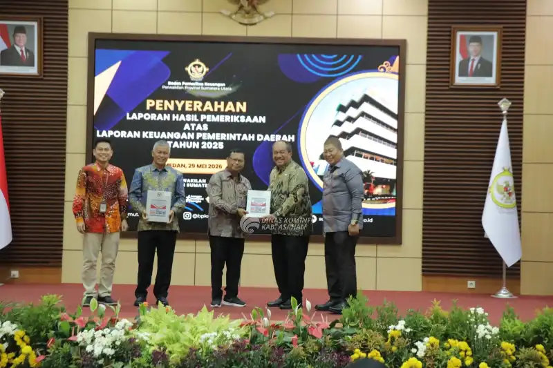 Pemkab Asahan Kembali Raih Opini WTP ke-10, Bupati: Menjadi Motivasi untuk Terus Berbenah