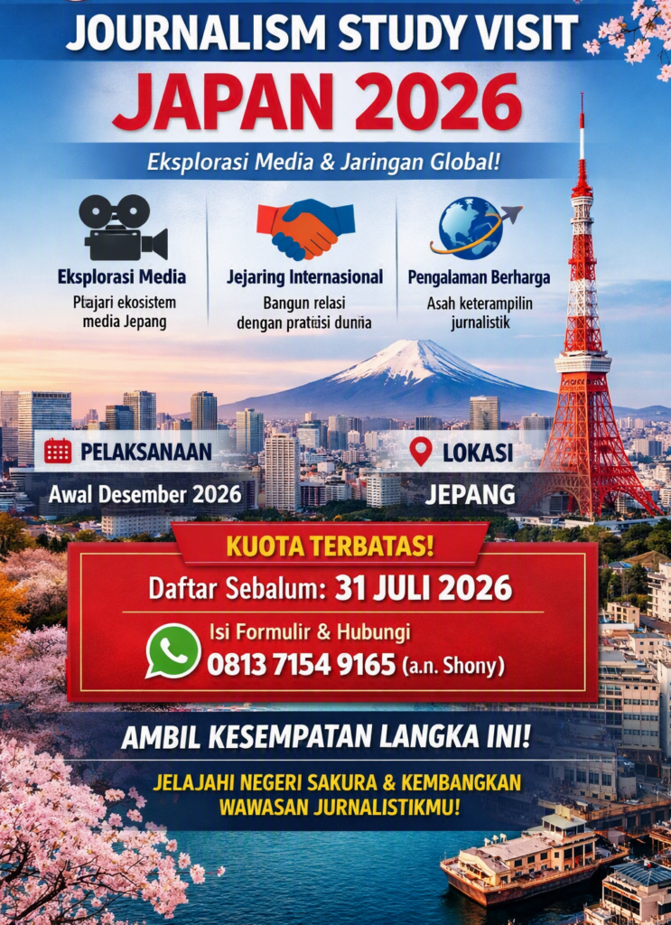 Perluas Wawasan Global, PPWI Buka Program Journalism Study Visit to Japan 2026