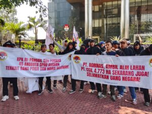 PMPRI Demo di KPK, Desak Pemeriksaan 45 Anggota DPRD Asahan