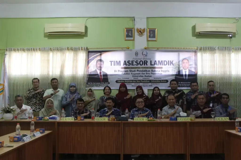 Tingkatkan Mutu Pendidikan, LAMDIK Lakukan Asesmen Lapangan di Prodi Bahasa Inggris UNA