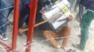 Aksi Damai Petani di Asahan Berakhir Kericuhan, 5 Orang Luka-Luka dan Mobil Rusak