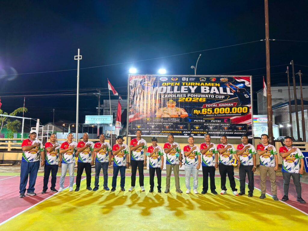 Ketua KONI Pohuwato: Kapolres Cup II Jadi Momentum Lahirkan Talenta Voli Berprestasi