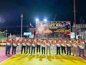 Ketua KONI Pohuwato: Kapolres Cup II Jadi Momentum Lahirkan Talenta Voli Berprestasi