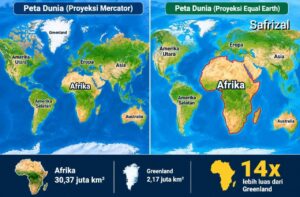 Majelis Umum PBB Sahkan Resolusi Gunakan Peta Proyeksi Equal Earth untuk Koreksi Distorsi Ukuran Benua