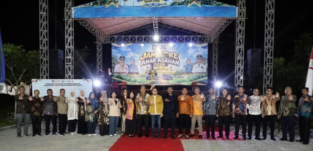 Jambore Anak Asahan 2026 Resmi Dibuka, Bupati Tegaskan Komitmen Lindungi Generasi Penerus