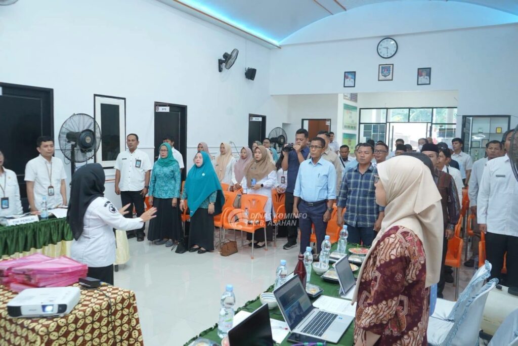 Diuji Tim KPK, Desa Ledong Barat Disiapkan Jadi Percontohan Desa Antikorupsi di Asahan