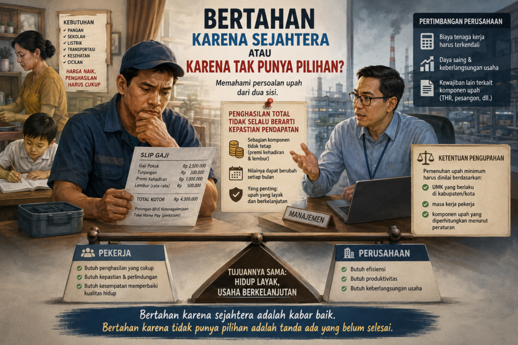 Bertahan karena Sejahtera atau karena Tak Punya Pilihan?